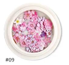3D Ultra Thin Wood Pulp Flower Colorful Mixed Flowers Leaves Flakes by Resin Art NZ