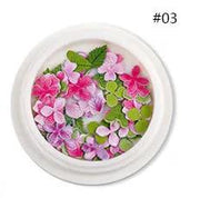 3D Ultra Thin Wood Pulp Flower Colorful Mixed Flowers Leaves Flakes by Resin Art NZ