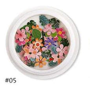 3D Ultra Thin Wood Pulp Flower Colorful Mixed Flowers Leaves Flakes by Resin Art NZ