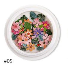 3D Ultra Thin Wood Pulp Flower Colorful Mixed Flowers Leaves Flakes by Resin Art NZ