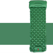 Outdoor Camping Press Inflatable Sleeping Pad - Lightweight Mat with Built-In Pillow by Mead's Supply & Equipment Outfitters limited