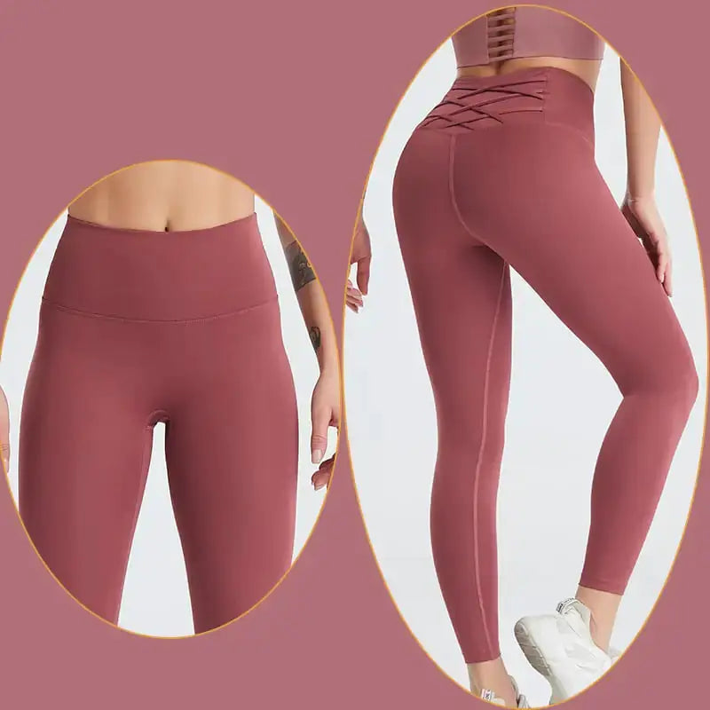 Women's Quick Dry High-Waisted Yoga Pants - Athletic Leggings | Gym & Fitness by Mead's Supply & Equipment Outfitters limited