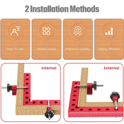 90 Degree Positioning Squares Right Angle Clamp Woodworking Carpenter Tool by salelink.co.nz