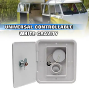 RV Gravity Water Inlet Hatch White Caravan Accessories Parts by salelink.co.nz