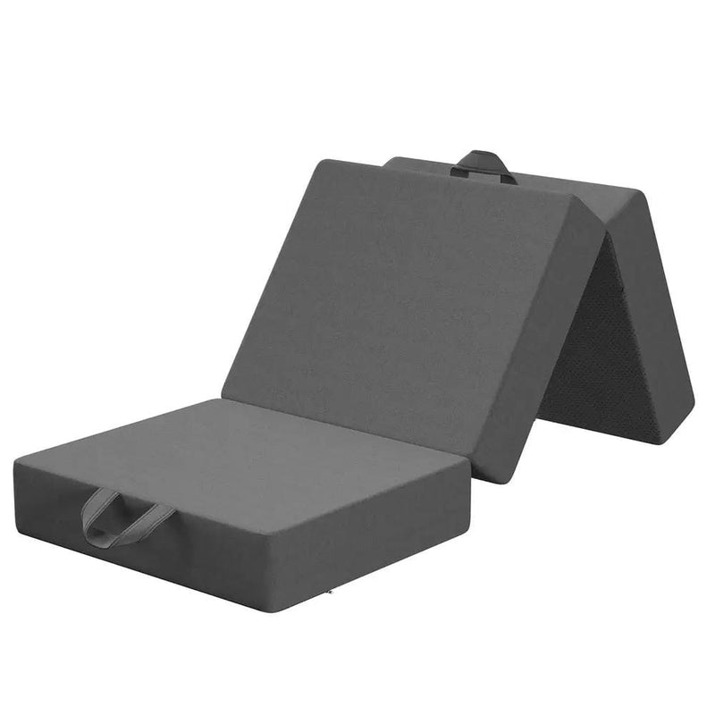 SportZone.co.nz Furniture > Mattresses > Single Mattress 15cm Small Single BedStory 3-Fold Mattress Folding Foam Bed Washable Cover, 180x70cm 15cm Small Single BedStory 3-Fold Mattress Folding Foam Bed Washable Cover, 180x70cm