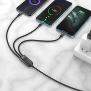 3in1 Charging Cable Type C Lightning Micro USB by salelink.co.nz