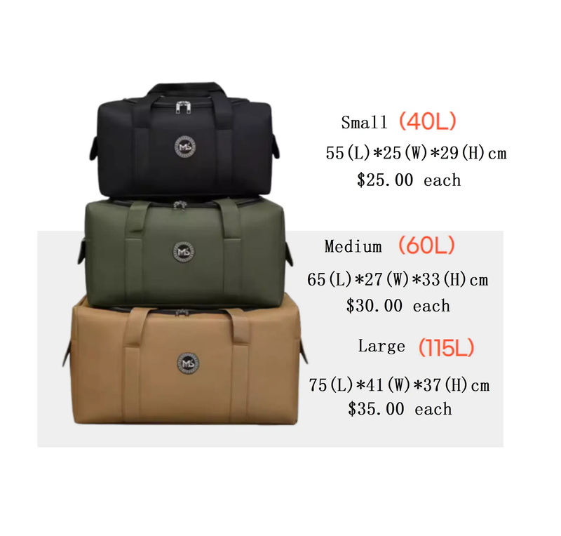 Outdoor Travel & Camping Gear Bag 3 sizes available XYY70212 by ECOTREK