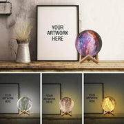 3D USB LED Magical Moon Night Light Moonlight by salelink.co.nz