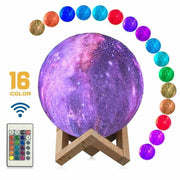 3D USB LED Magical Moon Night Light Moonlight by salelink.co.nz