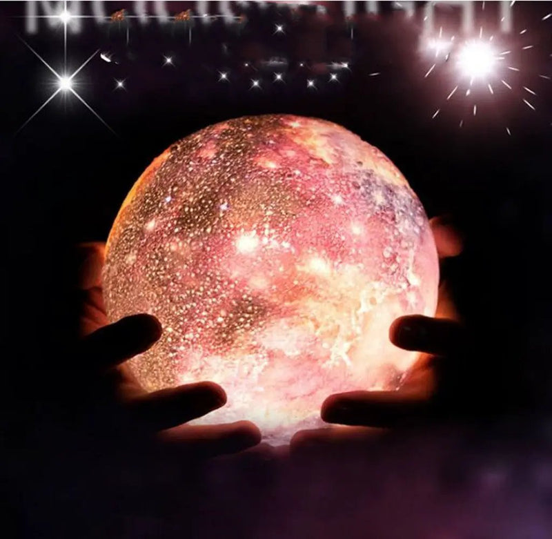 3D USB LED Magical Moon Night Light Moonlight by salelink.co.nz
