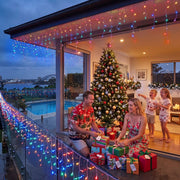 SportZone.co.nz Occasions > Christmas > Outdoor Decorations & Lights 20M Christmas Lights Icicle Light 800 LED Multi-coloured Jingle Jollys 20M Christmas Lights Icicle Light 800 LED Multi-coloured Jingle Jollys