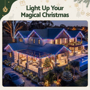 SportZone.co.nz Occasions > Christmas > Outdoor Decorations & Lights 20M Christmas Lights Icicle Light 800 LED Multi-coloured Jingle Jollys 20M Christmas Lights Icicle Light 800 LED Multi-coloured Jingle Jollys