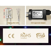 SportZone.co.nz Occasions > Christmas > Outdoor Decorations & Lights 20M Christmas Lights Icicle Light 800 LED Blue White Decor Jingle Jollys 20M Christmas Lights Icicle Light 800 LED Blue White Decor Jingle Jollys