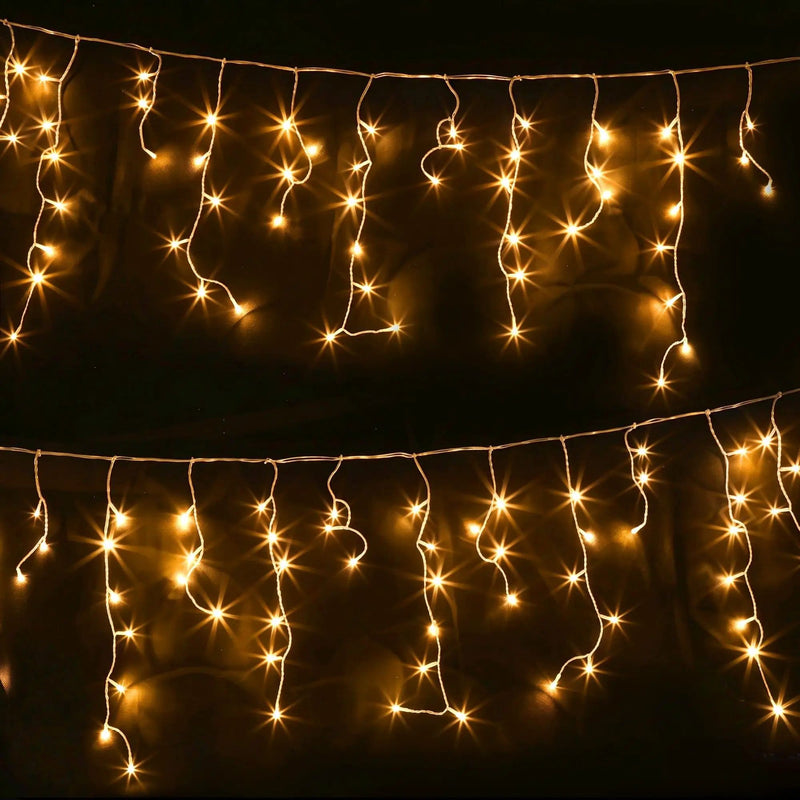 SportZone.co.nz Occasions > Christmas > Outdoor Decorations & Lights 20M Christmas Lights Icicle Light 800 LED Warm White Decor Jingle Jollys 20M Christmas Lights Icicle Light 800 LED Warm White Decor Jingle Jollys