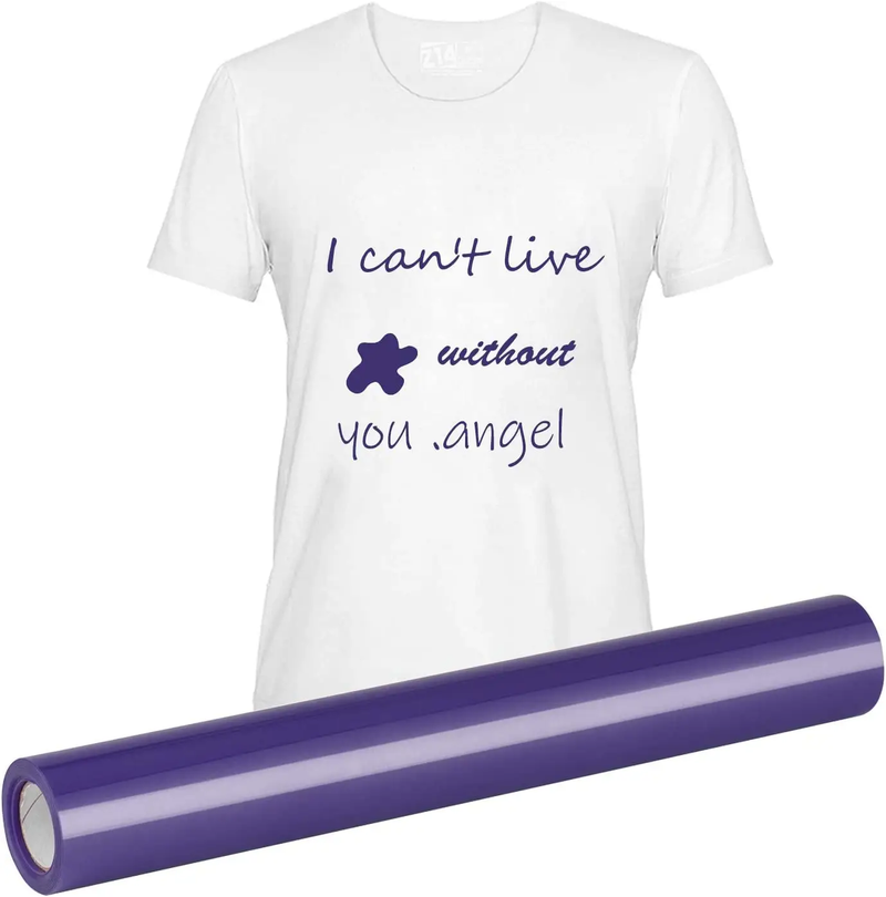 30x300cm Heat Transfer Vinyl Paper - Purple by salelink.co.nz