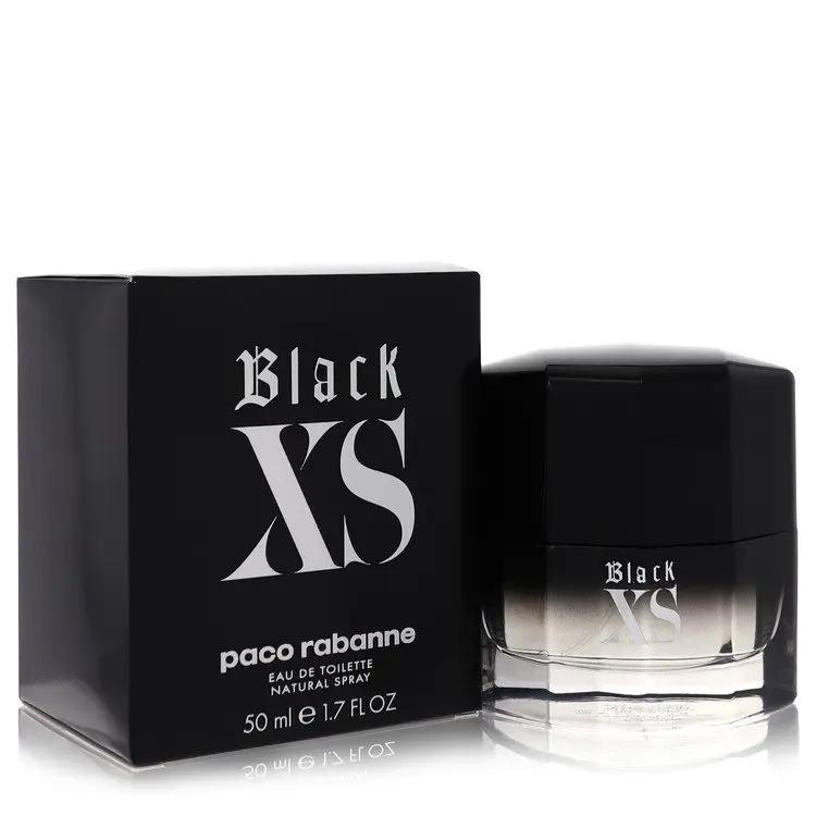 Black Xs Eau De Toilette Spray by Paco Rabanne 50 ml by Brands HD