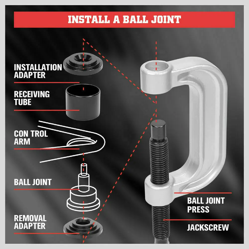 21Pcs Ball Joint Auto Repair Tool by salelink.co.nz
