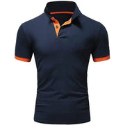 Men's Casual Cotton Polo Shirt - Slim Fit Short Sleeve Polo for Meetings and Events | Plus Size Available by Mead's Supply & Equipment Outfitters limited
