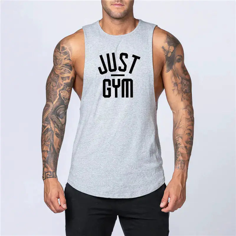 Men's Loose Cotton Sleeveless Singlet by Mead's Supply & Equipment Outfitters limited
