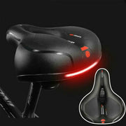 Big Wide Bum Bike Seat Bicycle Saddle Sporty Gel Cruiser Extra Comfort Soft Pad by salelink.co.nz