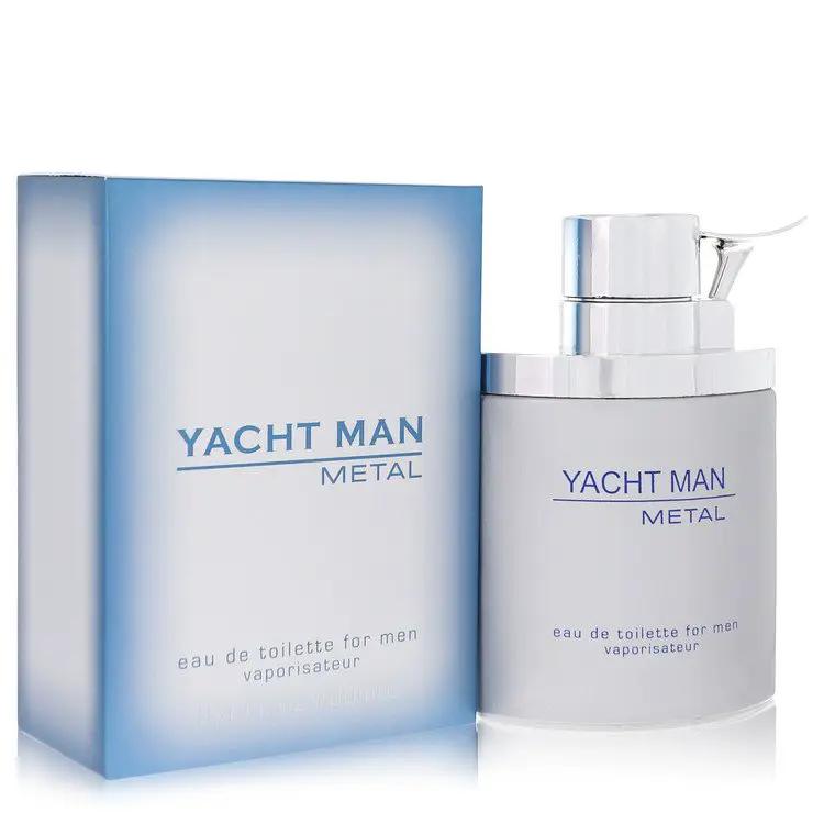 Yacht Man Metal Eau De Toilette Spray by Myrurgia 100 ml by Brands HD