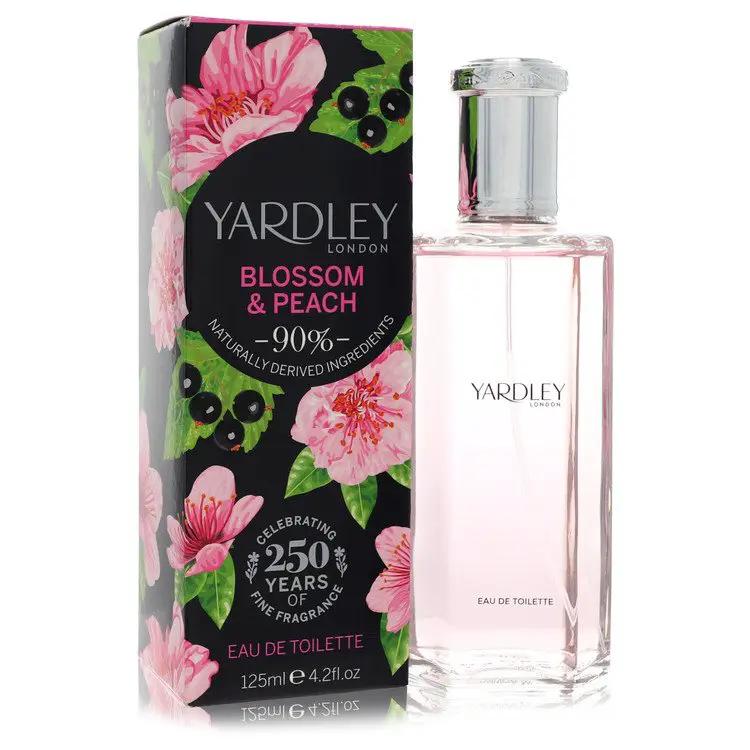 Yardley Blossom & Peach Eau De Toilette Spray by Yardley London 125 ml by Brands HD