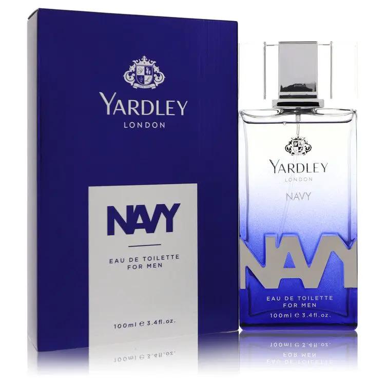 Yardley Navy Eau De Toilette Spray by Yardley London 100 ml by Brands HD