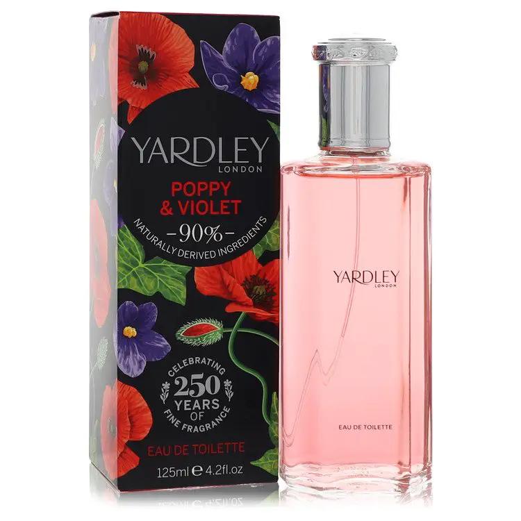 Yardley Poppy & Violet Eau De Toilette Spray by Yardley London 125 ml by Brands HD