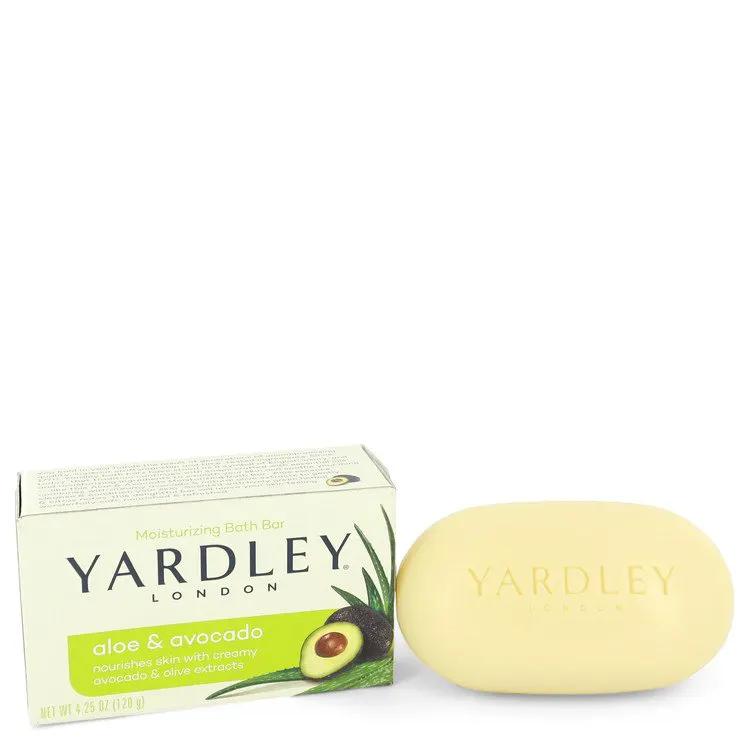 Yardley London Soaps Aloe & Avocado Naturally Moisturizing Bath Bar by Yardley London 126 ml by Brands HD