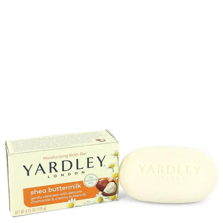 Yardley London Soaps Shea Butter Milk Naturally Moisturizing Bath Soap by Yardley London 126 ml by Brands HD