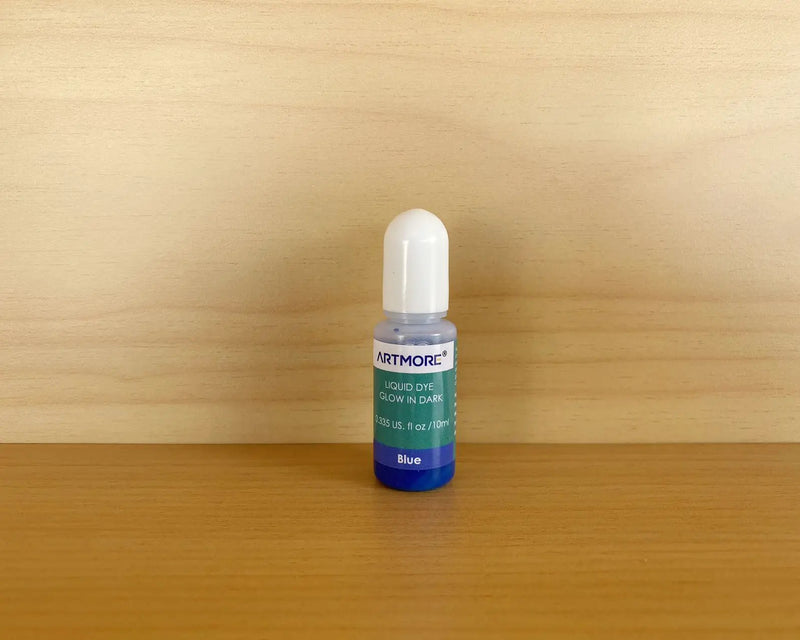 Liquid Epoxy Resin Color Pigment - Glow In The Dark Transparent Dye for UV Resin Art Coloring, DIY Jewelry Making - 10ml Each - 02 by Resin Art NZ