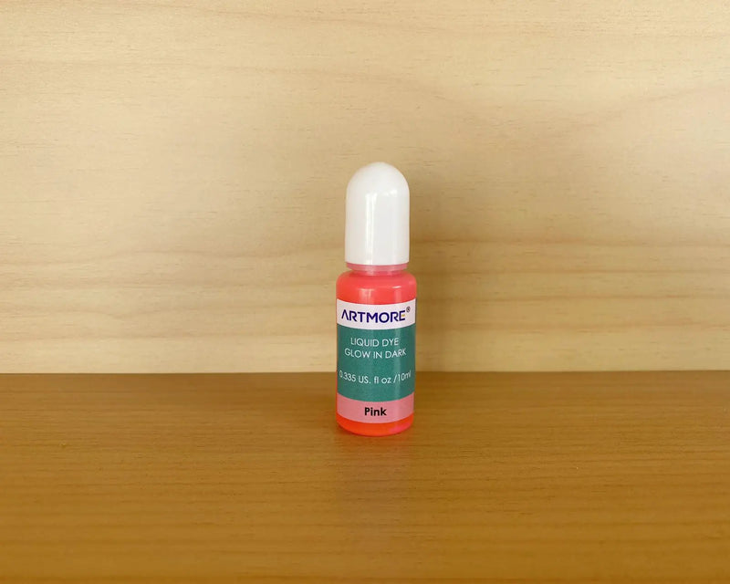Liquid Epoxy Resin Color Pigment - Glow In The Dark Transparent Dye for UV Resin Art Coloring, DIY Jewelry Making - 10ml Each - 02 by Resin Art NZ