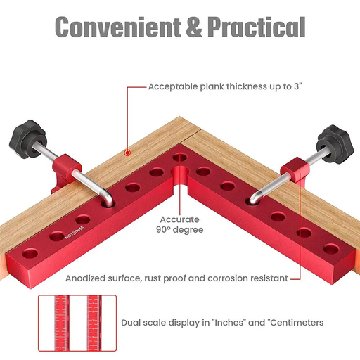 90 Degree Positioning Squares Right Angle Clamp Woodworking Carpenter Tool by salelink.co.nz