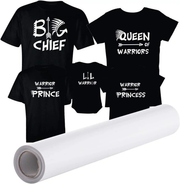 30x300cm Heat Transfer Vinyl Paper - White by salelink.co.nz