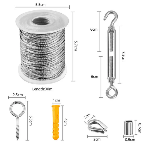 Wire Rope Kit by salelink.co.nz