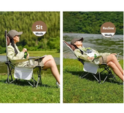 Outdoor Folding Recliner Chair – Fishing, Beach & Camping by ECOTREK