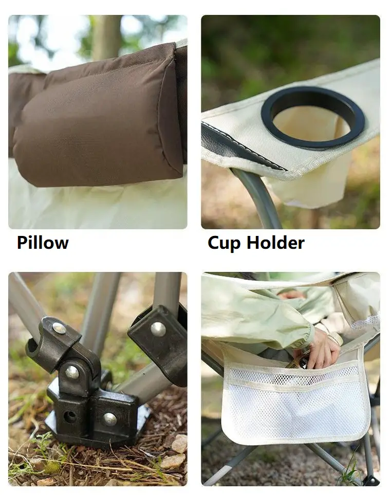 Outdoor Folding Recliner Chair – Fishing, Beach & Camping by ECOTREK