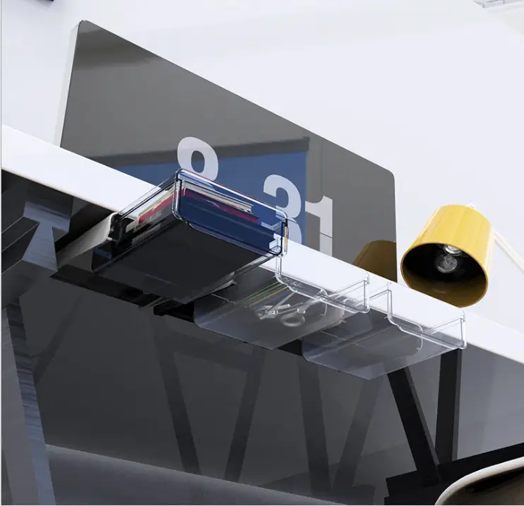 Under Desk Drawer Organizer Self-adhesive by salelink.co.nz