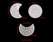 Moon Perpetual Calendar Resin Moulds for DIY Art Crafts, Home Wall Decoration (Calendar Resin Moulds Kit) by Resin Art NZ