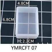 Cube Resin Mould Cube Silicone Moulds Resin Casting Moulds for DIY Craft Making by Resin Art NZ
