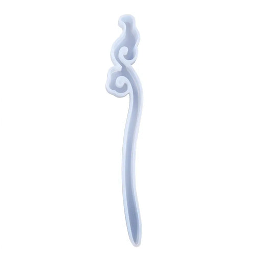Resin Art NZ Moulds Silicone Hairpin Mould Clear Hairpin Hair Stick Mould DIY Epoxy Resin Mould Jewelry Casting Mouldfor Resin Hair Pin Making DIY Craft Supplies - 02 Silicone Hairpin Mould Clear Hairpin Hair Stick Mould DIY Epoxy Res...
