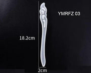 Silicone Hairpin Mould Clear Hairpin Hair Stick Mould DIY Epoxy Resin Mould Jewelry Casting Mouldfor Resin Hair Pin Making DIY Craft Supplies - 02 by Resin Art NZ