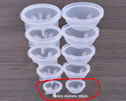 Sphere Silicone Resin Mould, Round Silicone Moulds, Epoxy Resin Ball Mould for Resin Jewelry, Soap Candle DIY - 02 by Resin Art NZ