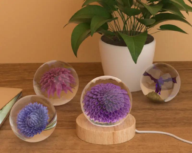 Sphere Silicone Resin Mould, Round Silicone Moulds, Epoxy Resin Ball Mould for Resin Jewelry, Flat Bottom by Resin Art NZ