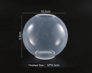 Sphere Silicone Resin Mould, Round Silicone Moulds, Epoxy Resin Ball Mould for Resin Jewelry, Flat Bottom by Resin Art NZ