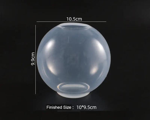 Sphere Silicone Resin Mould, Round Silicone Moulds, Epoxy Resin Ball Mould for Resin Jewelry, Flat Bottom by Resin Art NZ