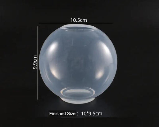 Resin Art NZ Moulds Sphere Silicone Resin Mould, Round Silicone Moulds, Epoxy Resin Ball Mould for Resin Jewelry, Flat Bottom 100mm Sphere Silicone Resin Mould, Round Silicone Moulds, Epoxy...