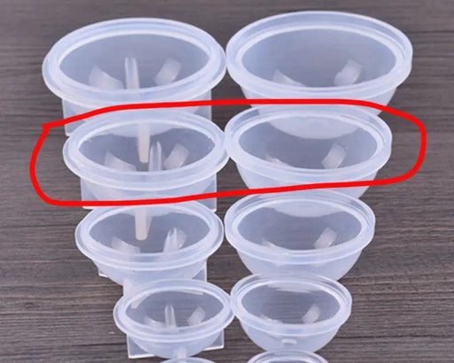 Sphere Silicone Resin Mould, Round Silicone Moulds, Epoxy Resin Ball Mould for Resin Jewelry, Soap Candle DIY - 02 by Resin Art NZ