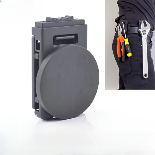 Heavy Duty Screwdriver Round Belt Clip Screw Nail Drill Bit Magnetic Tool Holder by salelink.co.nz