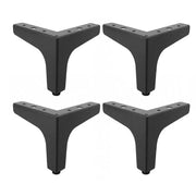 4Pcs Upgraded Metal Furniture Legs 10cm by salelink.co.nz